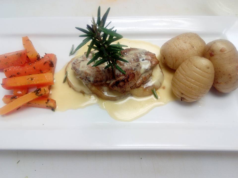 DIY Pork Escallops with Calvados sauce1